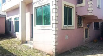 A distress 4-bedroom duplex on the tarred road for sale in Osongama Estate, Uyo
